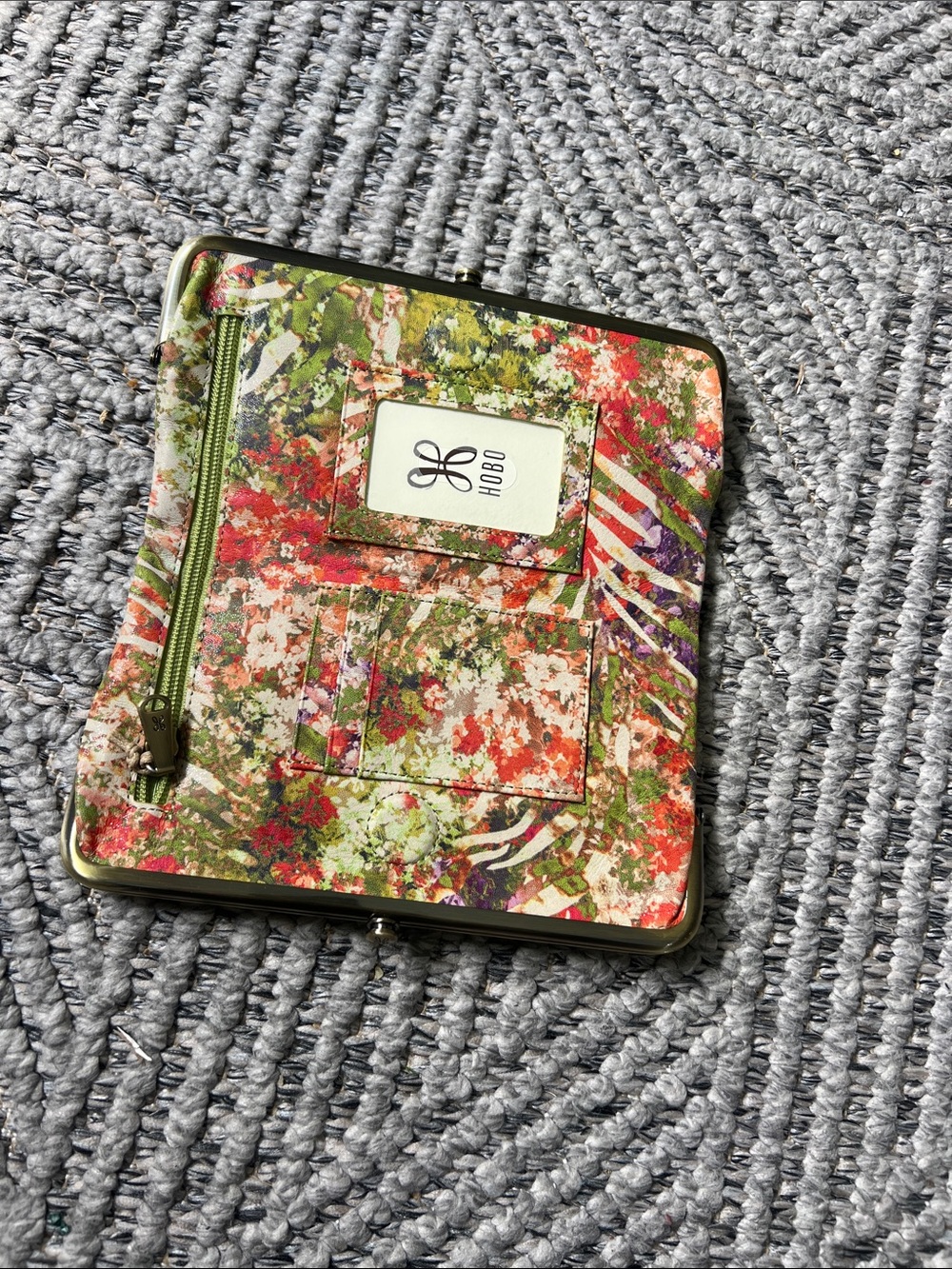 New-Hobo Lauren Clutch - Tropical Print